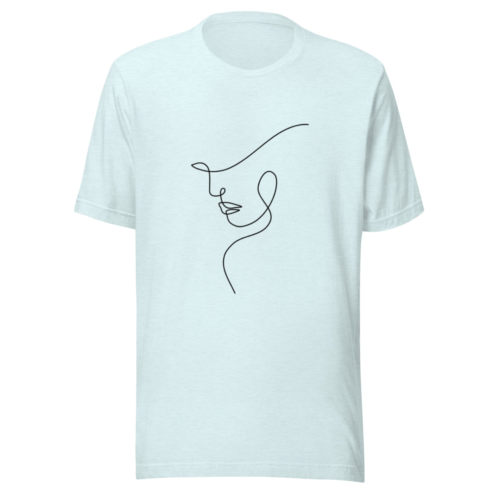 Unisex t-shirt - Heather Ice Blue - The Elise Emporium