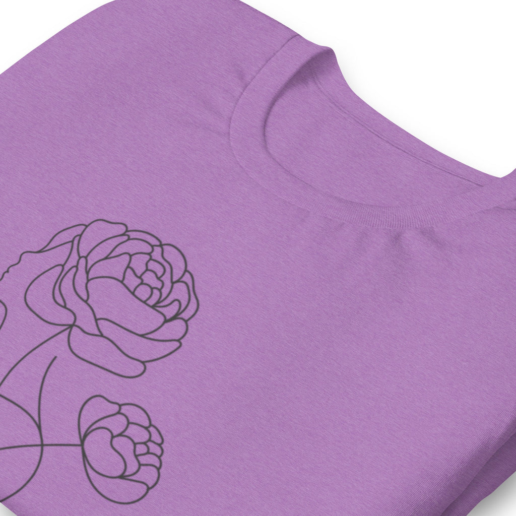 Unisex t-shirt - Heather Red - The Elise Emporium