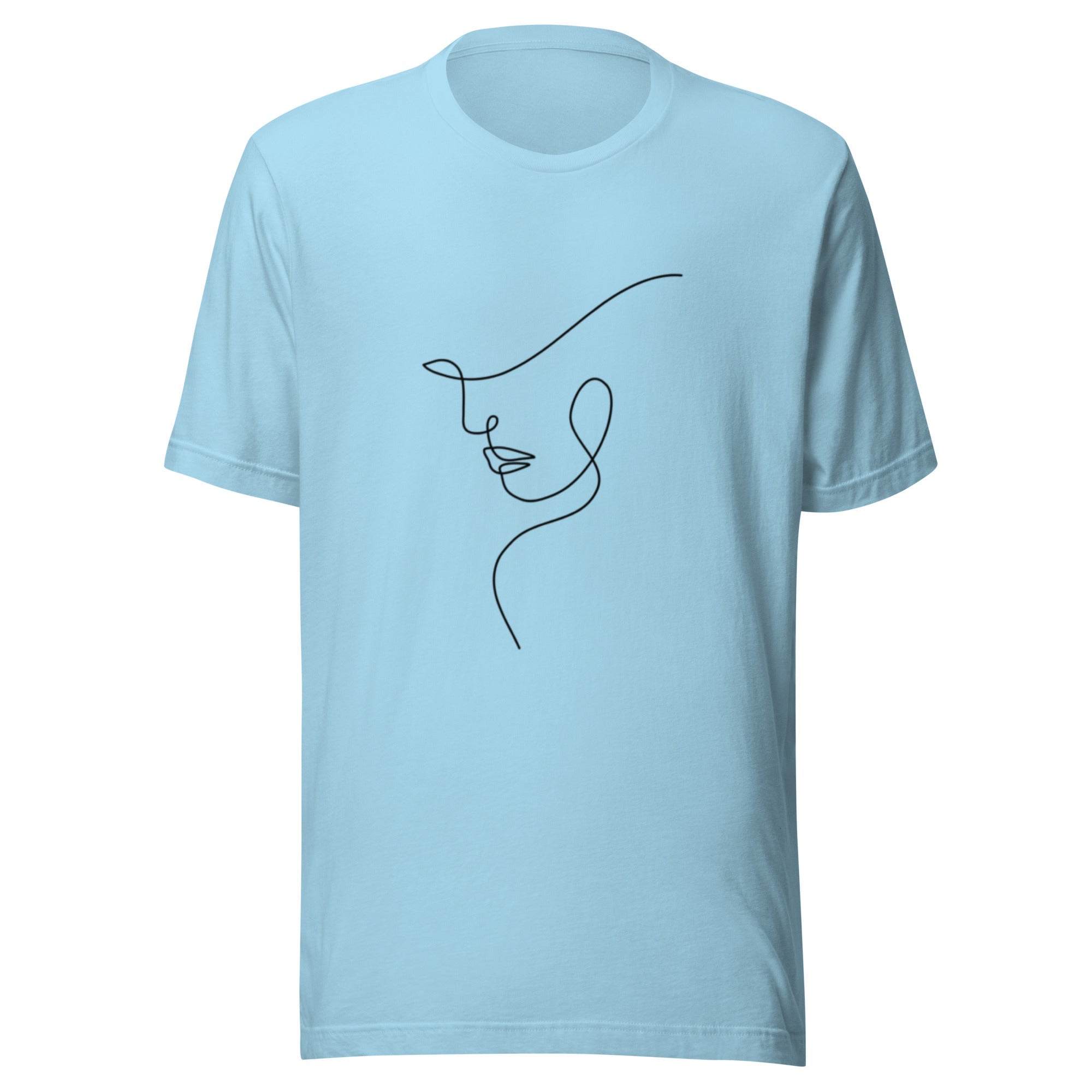 Unisex t-shirt - Ocean Blue - The Elise Emporium