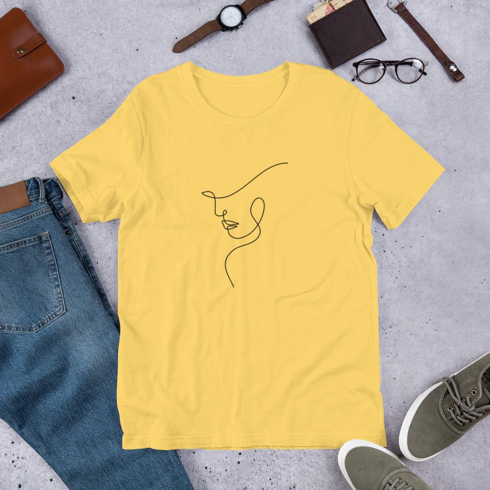 Unisex t-shirt - Yellow - The Elise Emporium