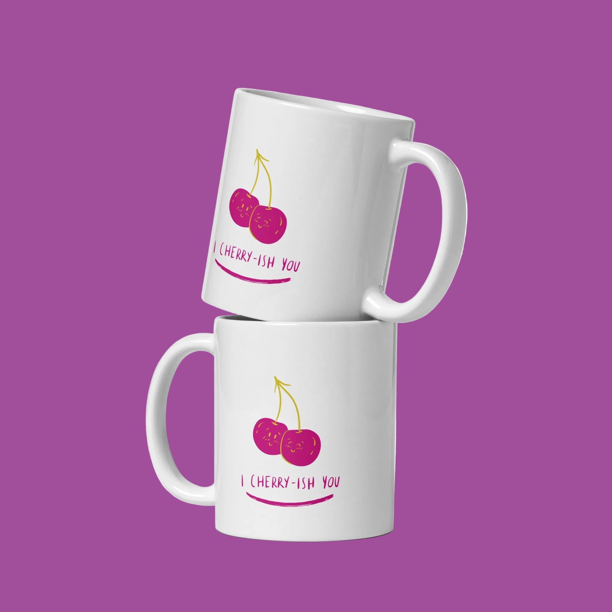 White glossy mug - 11 oz - The Elise Emporium