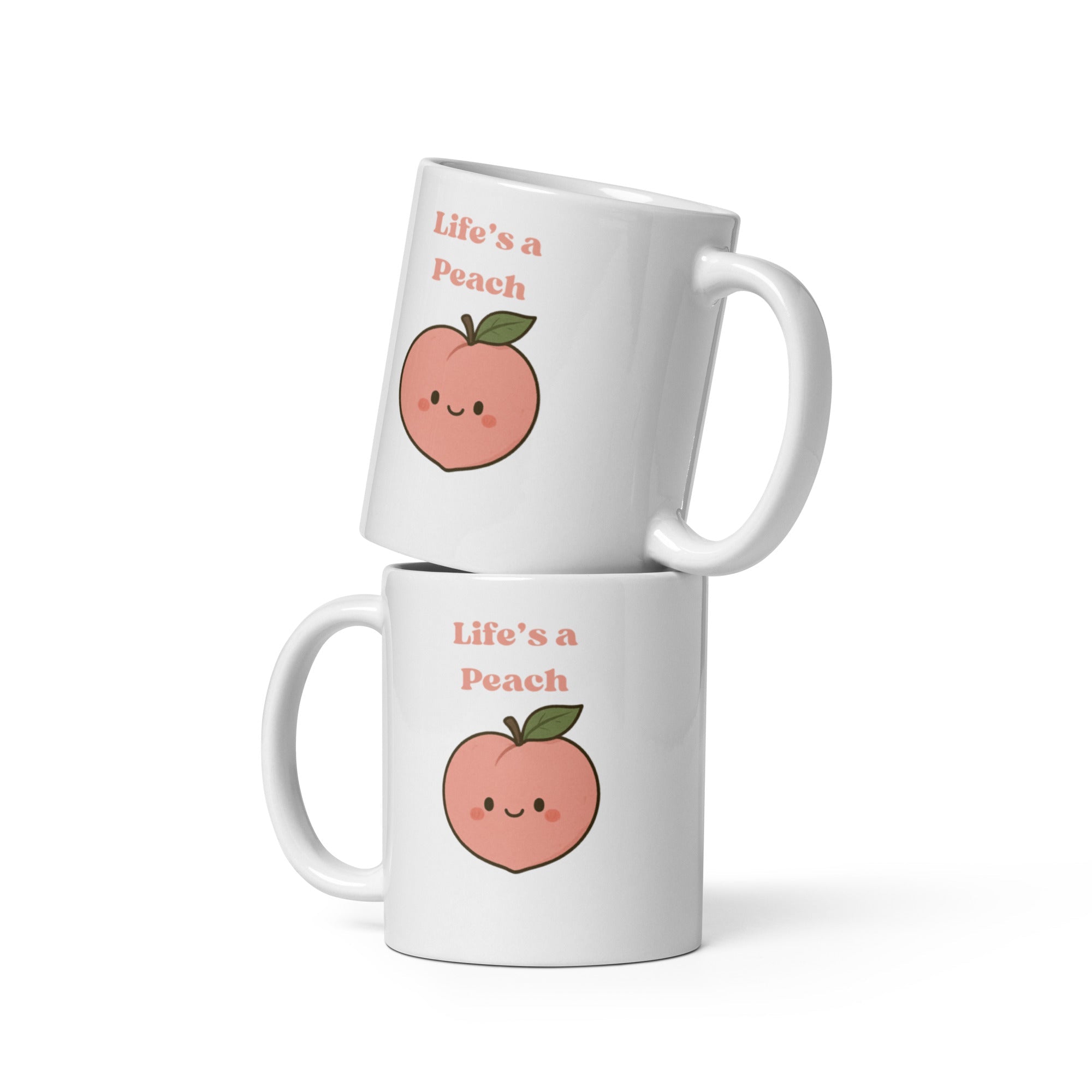 White glossy mug - 11 oz - The Elise Emporium