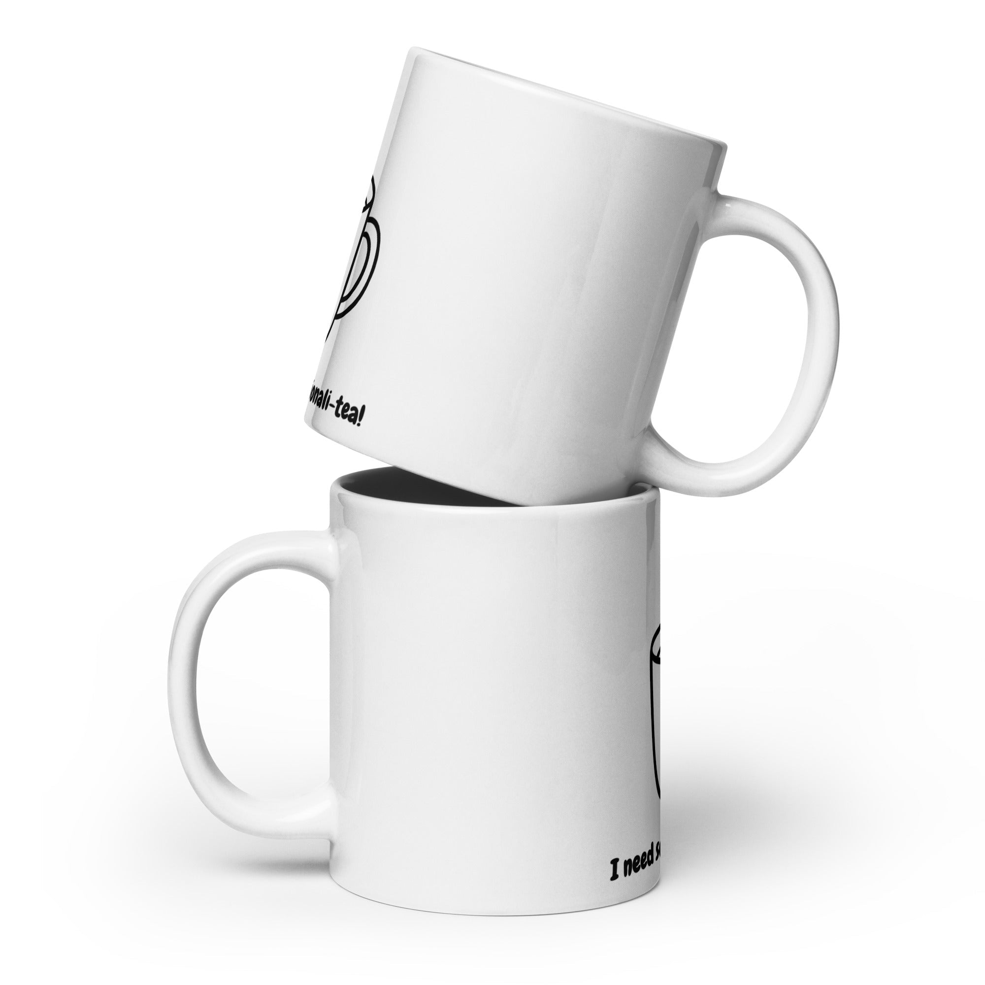 White glossy mug - 20 oz - The Elise Emporium