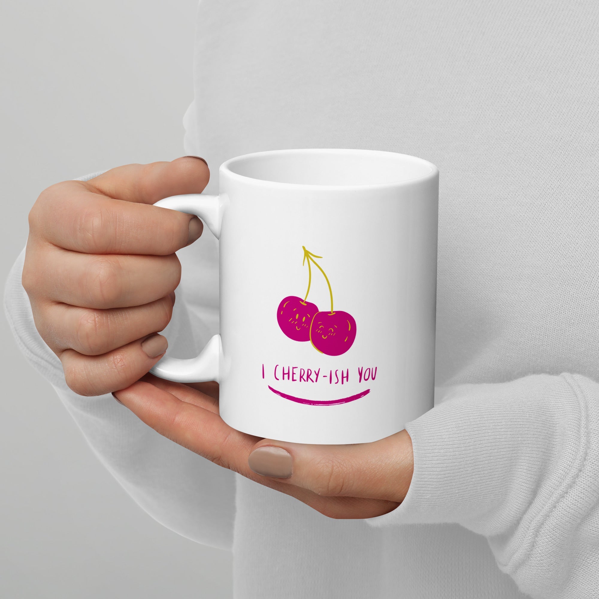 White glossy mug - 20 oz - The Elise Emporium