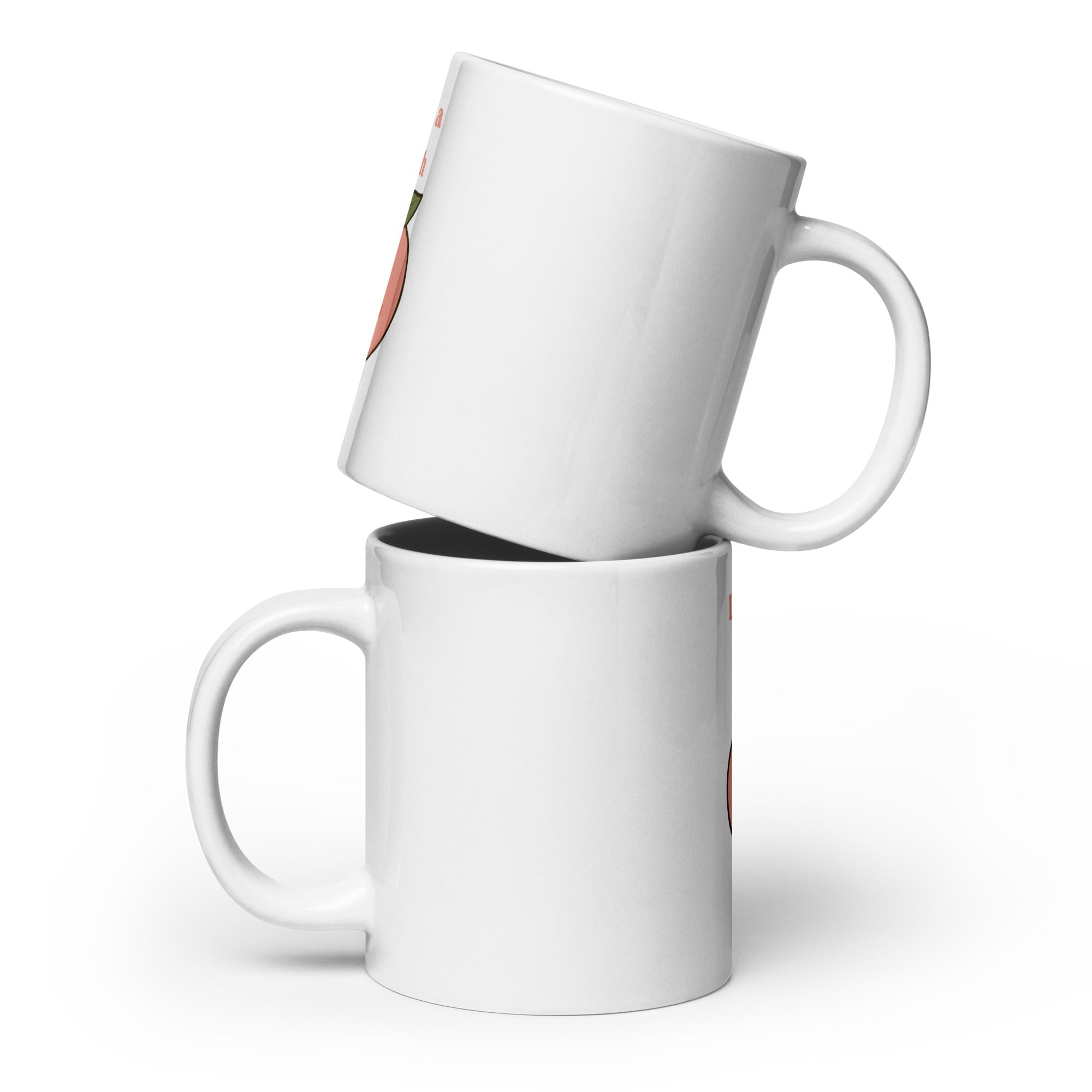 White glossy mug - 20 oz - The Elise Emporium
