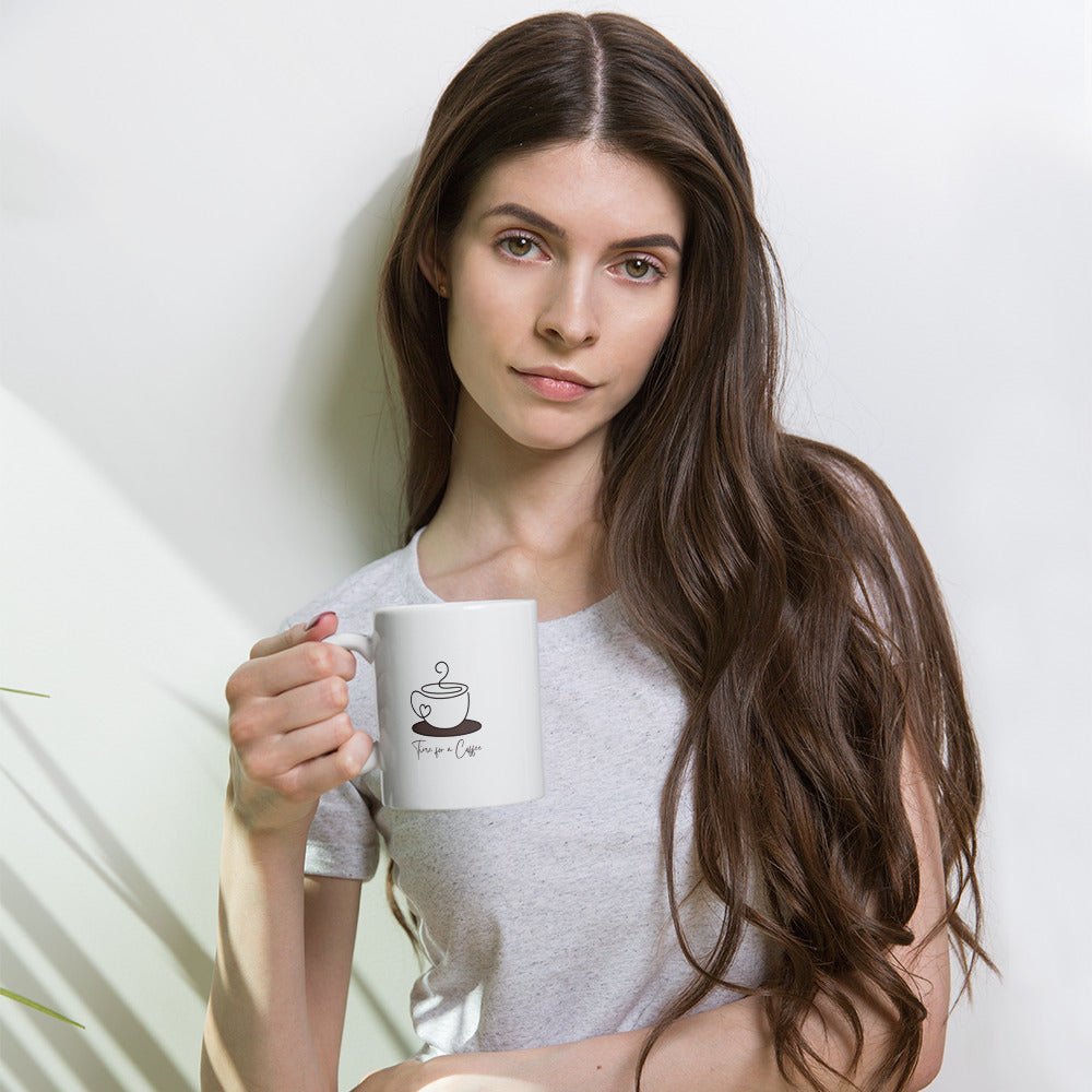 White glossy mug - The Elise Emporium