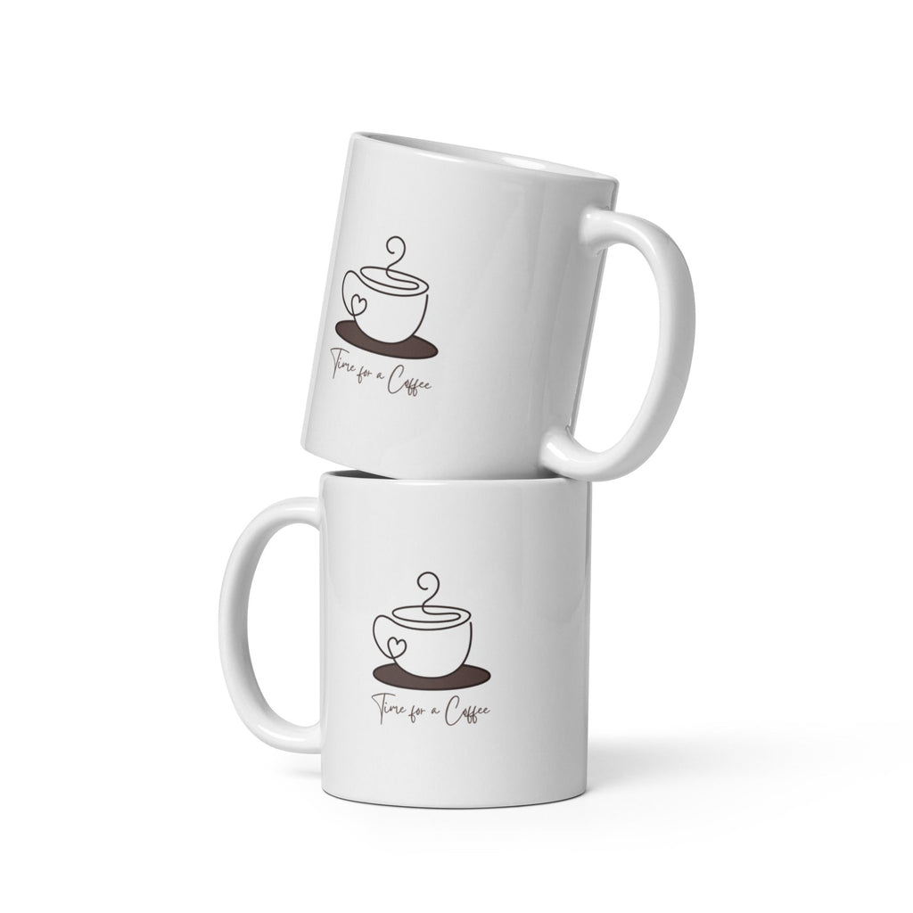 White glossy mug - The Elise Emporium