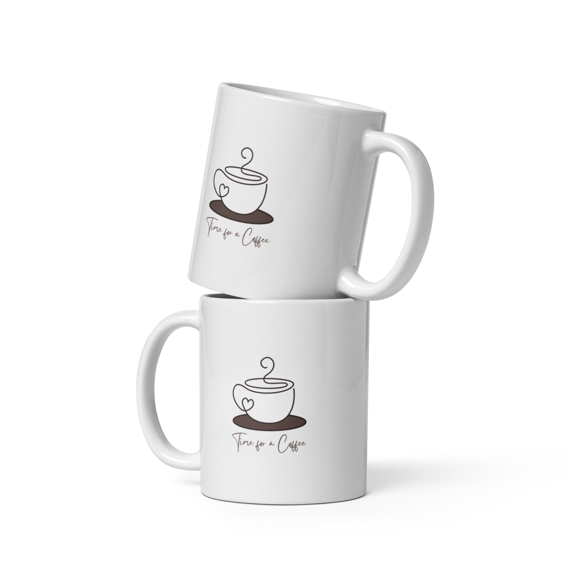 White glossy mug - The Elise Emporium