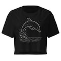 Women’s crop top - Black - The Elise Emporium