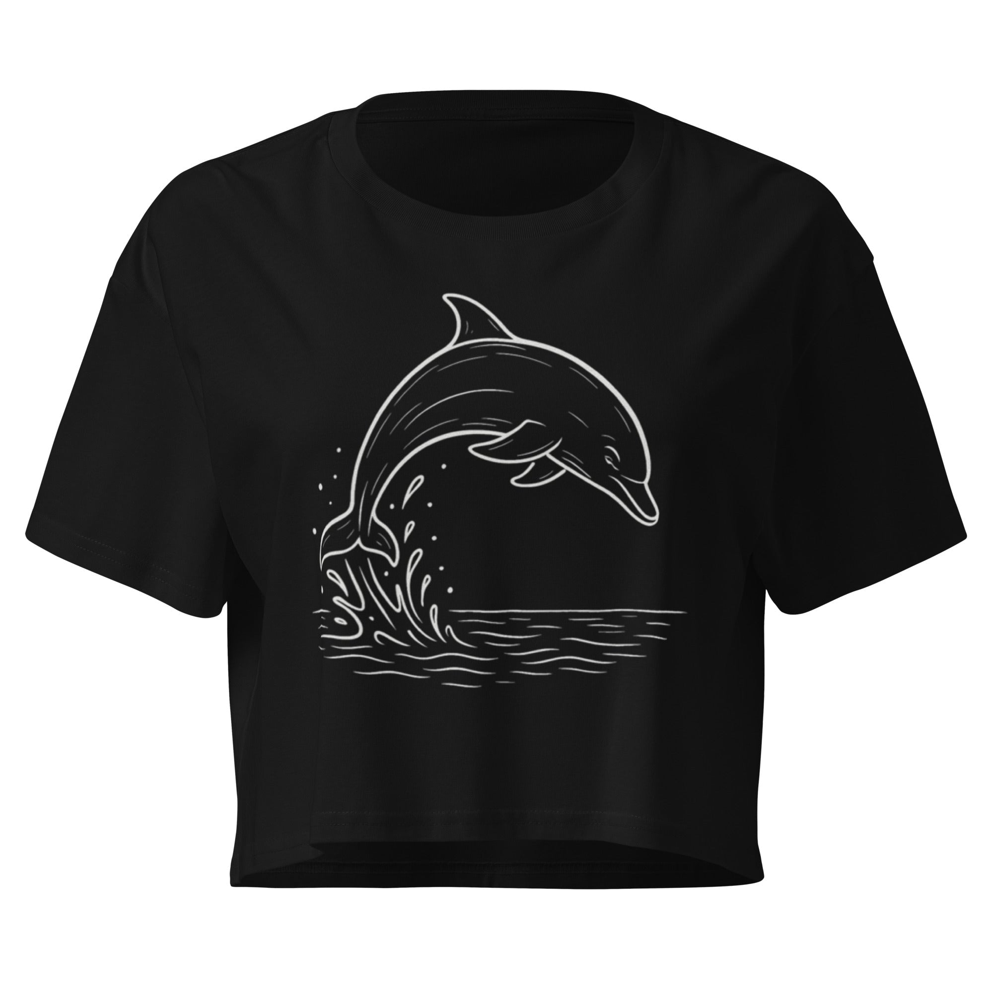 Women’s crop top - Black - The Elise Emporium