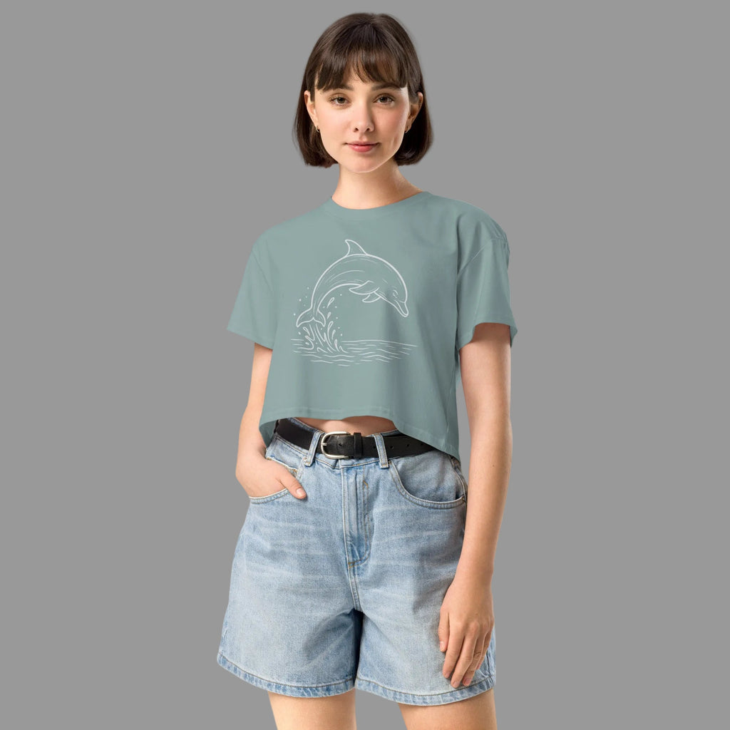 Women’s crop top - Black - The Elise Emporium
