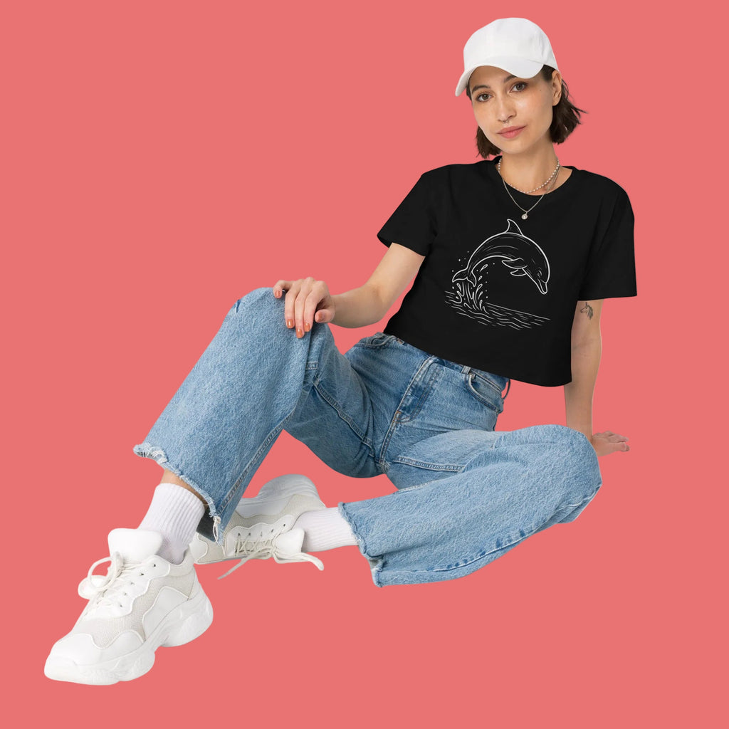 Women’s crop top - Mineral - The Elise Emporium