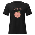 Women's Relaxed T-Shirt - Black - The Elise Emporium