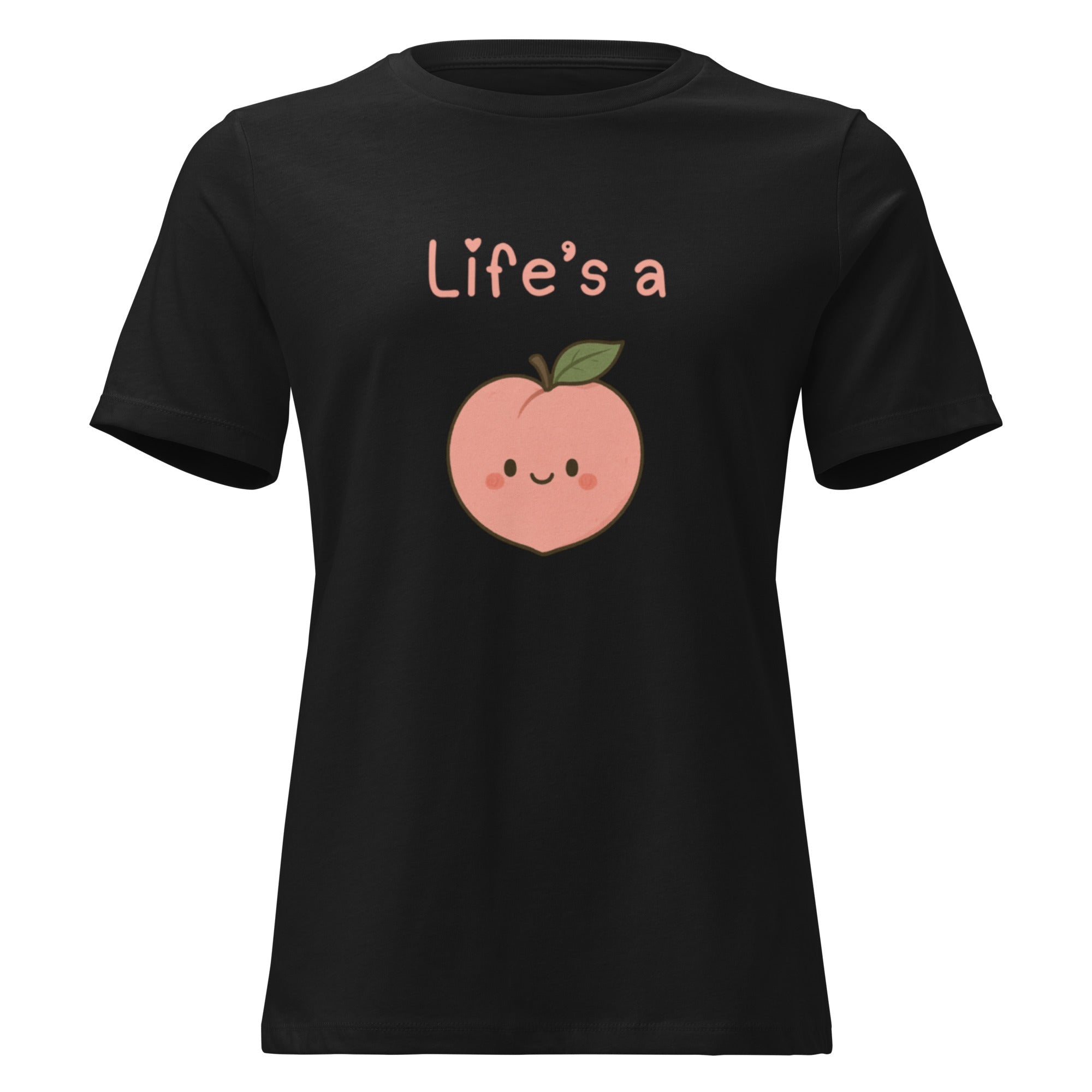 Women's Relaxed T-Shirt - Black - The Elise Emporium