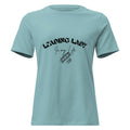 Women's Relaxed T-Shirt - Heather Blue Lagoon - The Elise Emporium