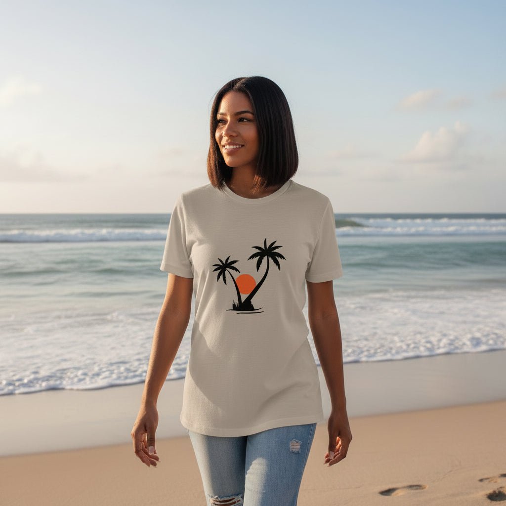 Women's Relaxed T-Shirt - Heather Stone - The Elise Emporium