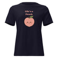 Women's Relaxed T-Shirt - Navy - The Elise Emporium