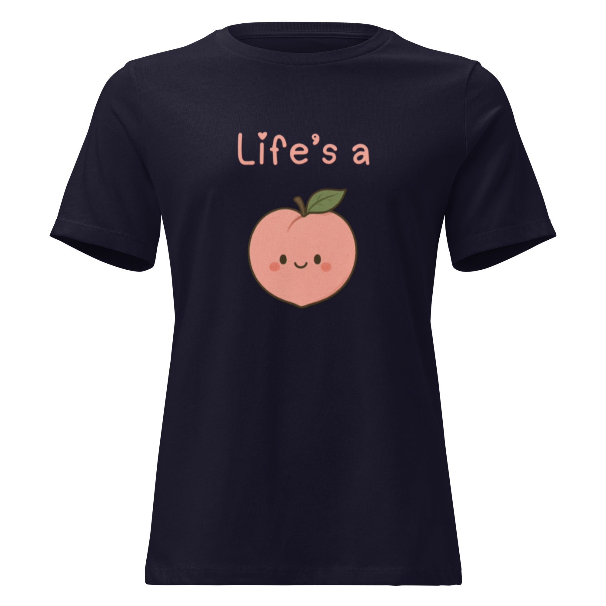 Women's Relaxed T-Shirt - Navy - The Elise Emporium