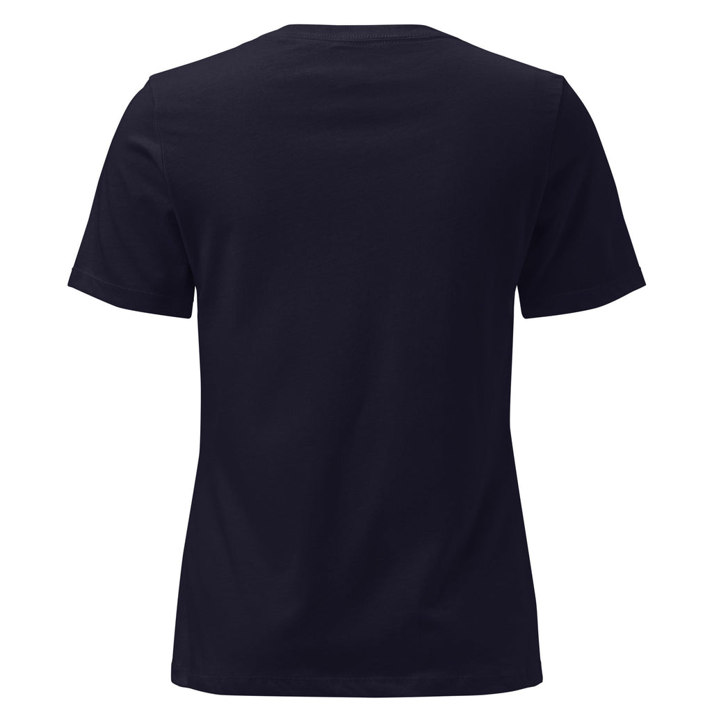 Women's Relaxed T-Shirt - Navy - The Elise Emporium