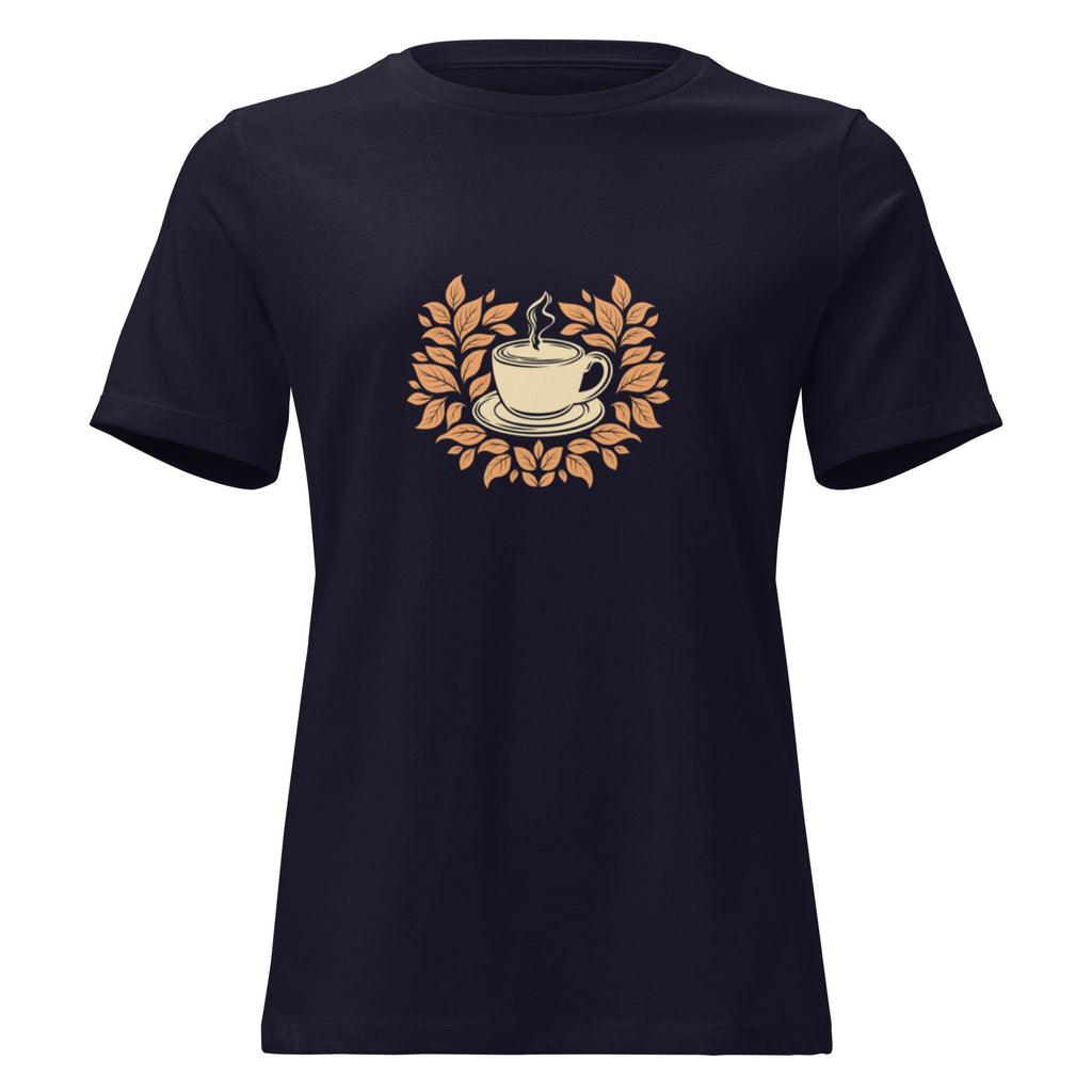Women's Relaxed T-Shirt - Navy - The Elise Emporium