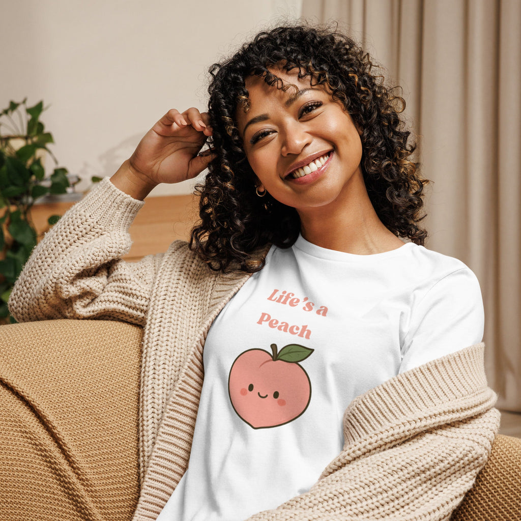 Women's Relaxed T-Shirt - Navy - The Elise Emporium