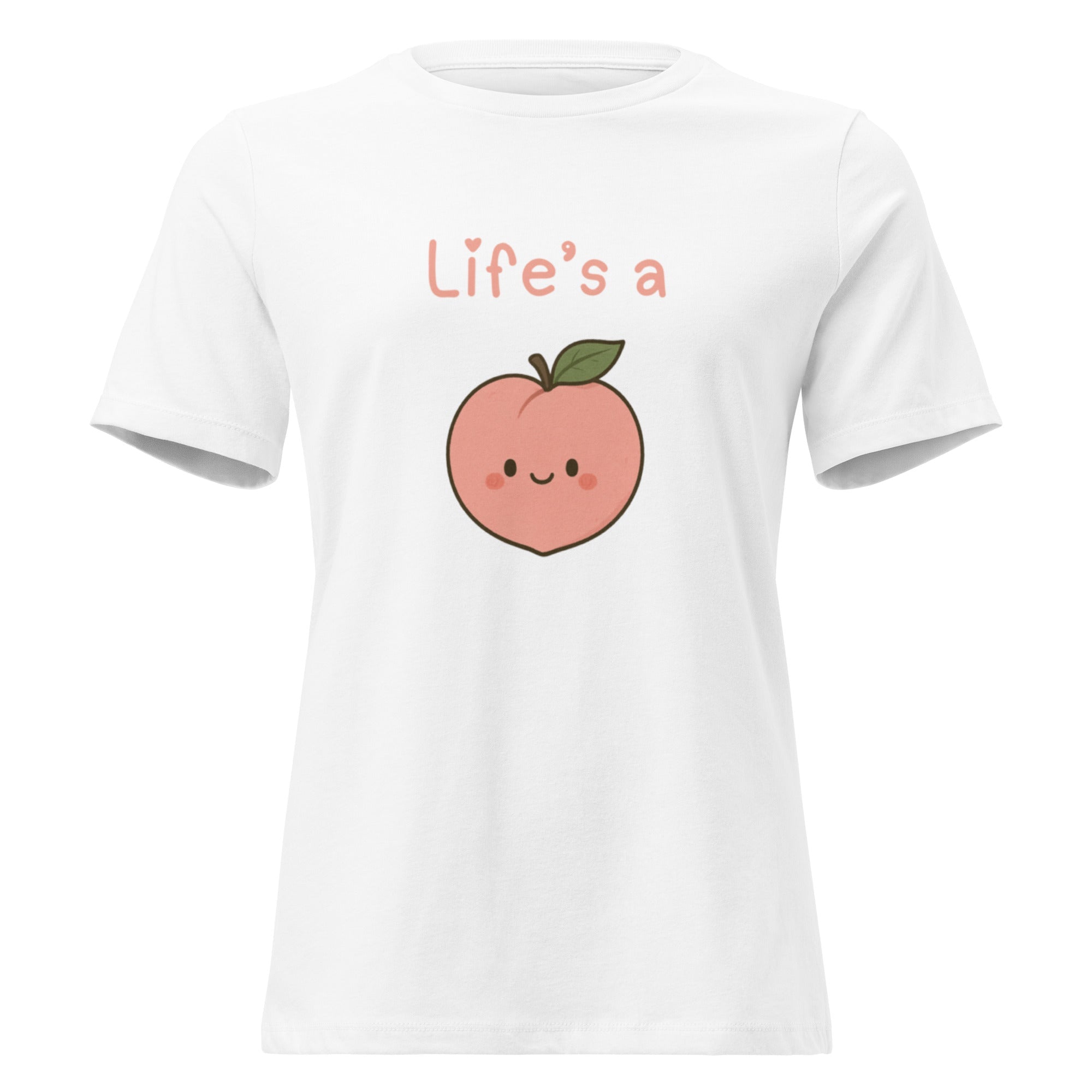 Women's Relaxed T-Shirt - White - The Elise Emporium