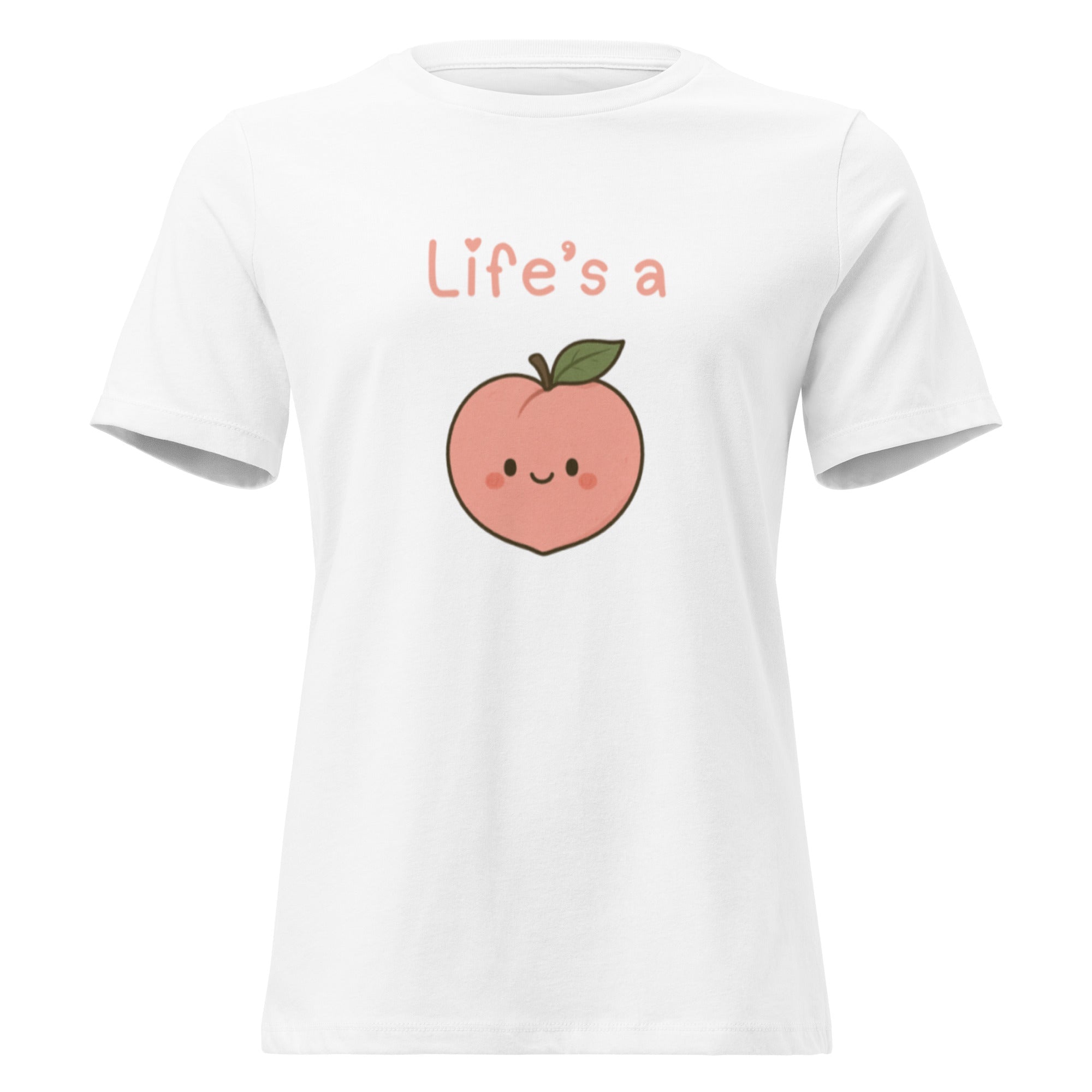 Women's Relaxed T-Shirt - White - The Elise Emporium