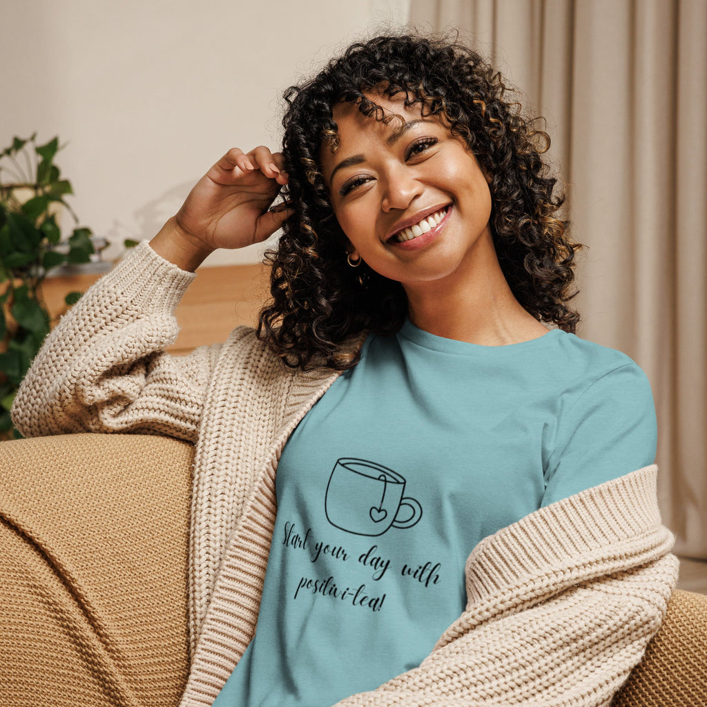 Women's Relaxed T-Shirt - White - The Elise Emporium