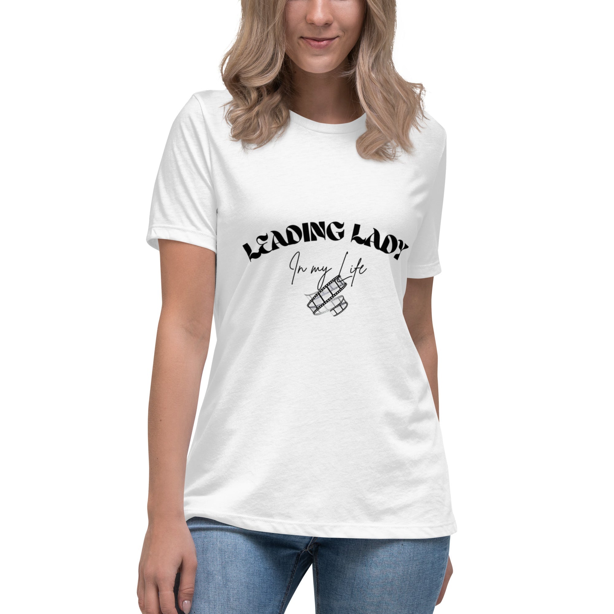 Women's Relaxed T-Shirt - White - The Elise Emporium
