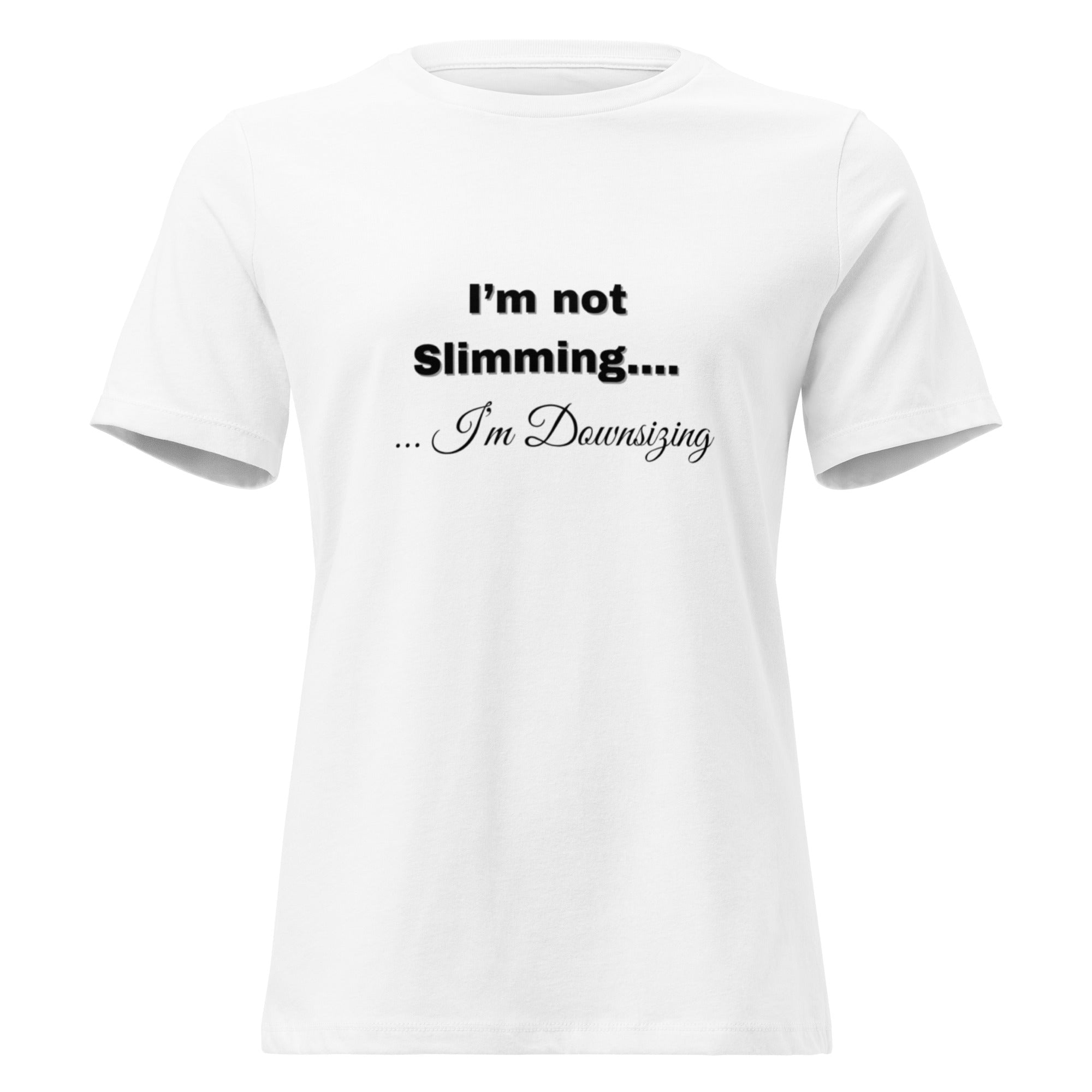 Women's Relaxed T-Shirt - White - The Elise Emporium