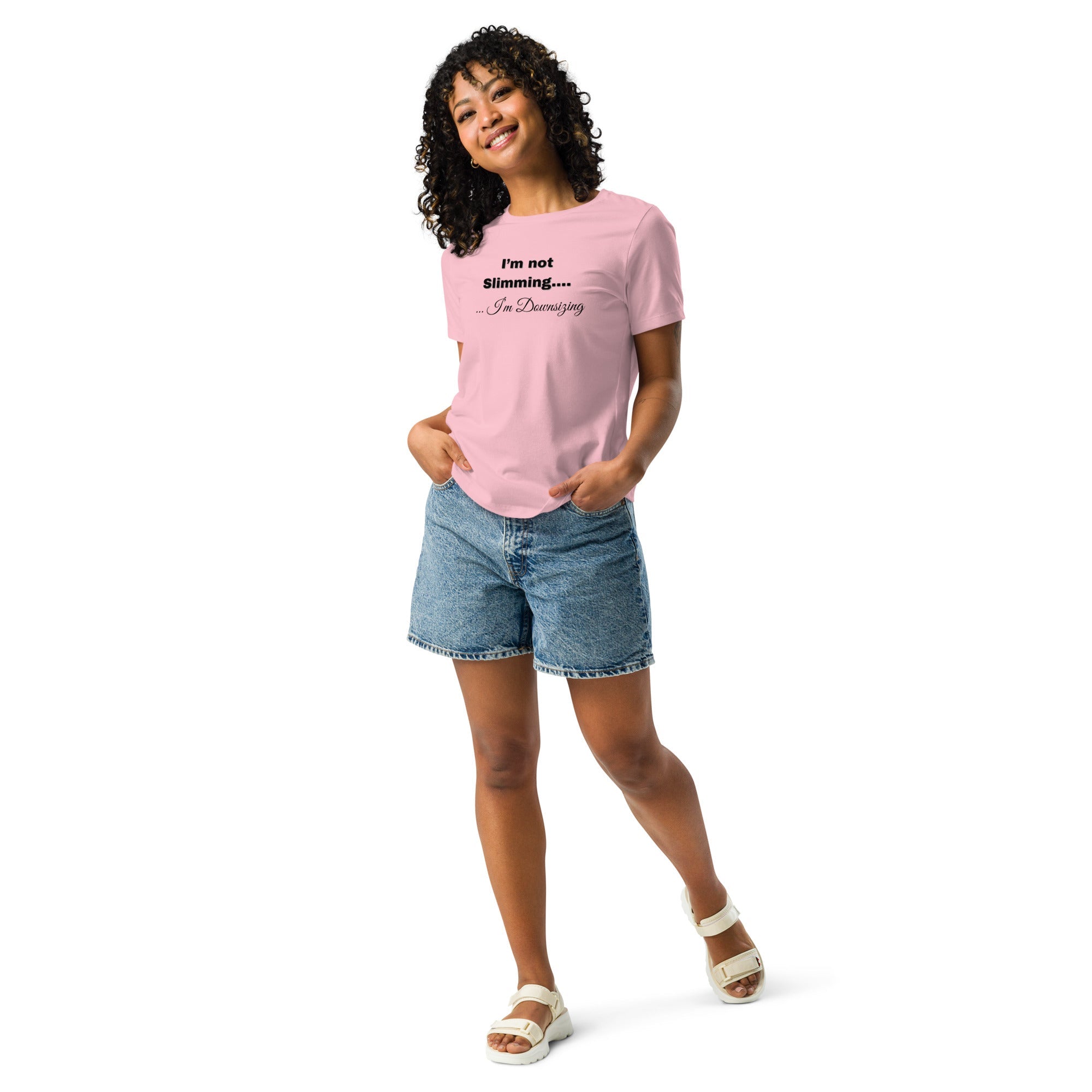 Women's Relaxed T-Shirt - White - The Elise Emporium