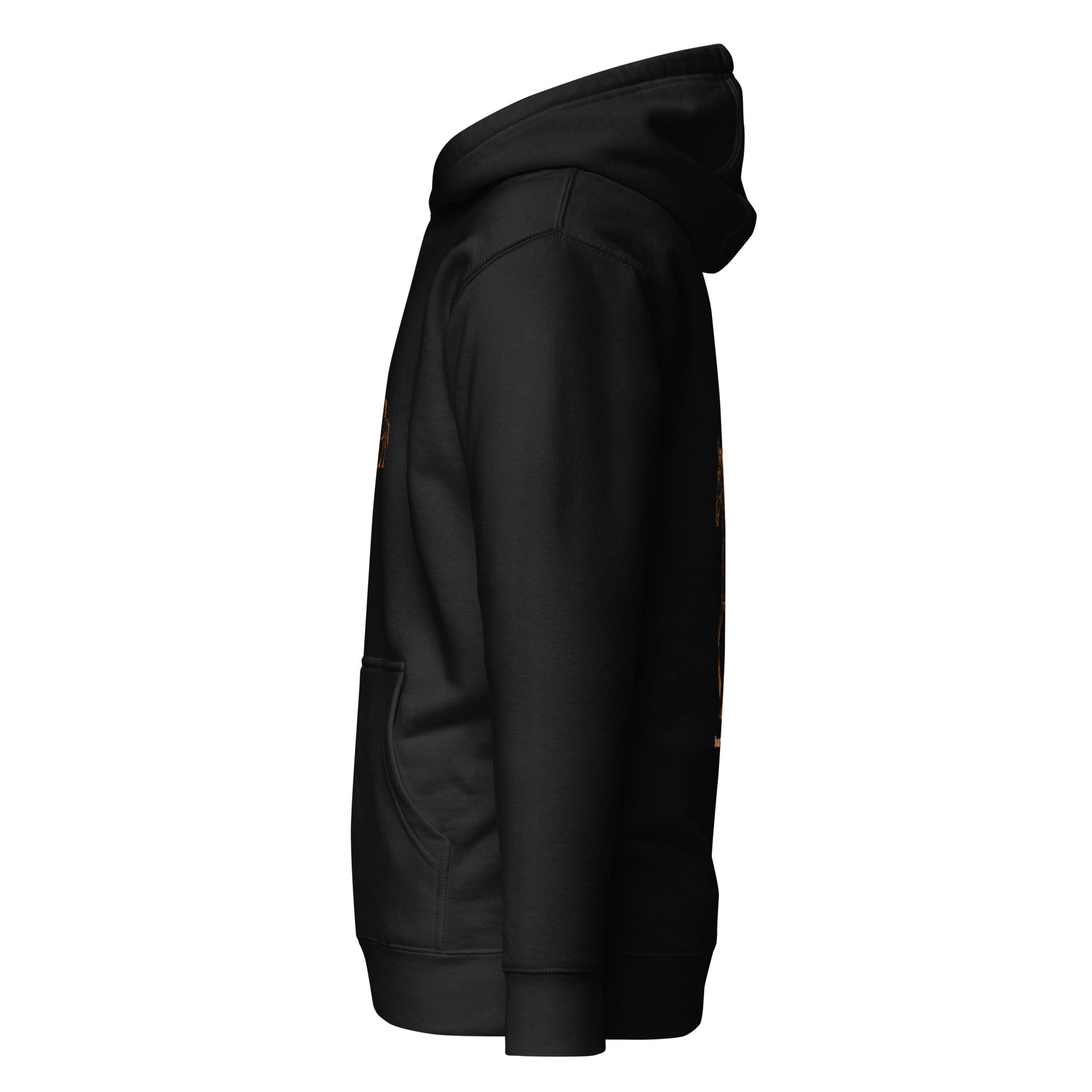 Year of the Fire Horse Unisex Hoodie - Black - The Elise Emporium