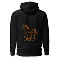 Year of the Fire Horse Unisex Hoodie - Black - The Elise Emporium