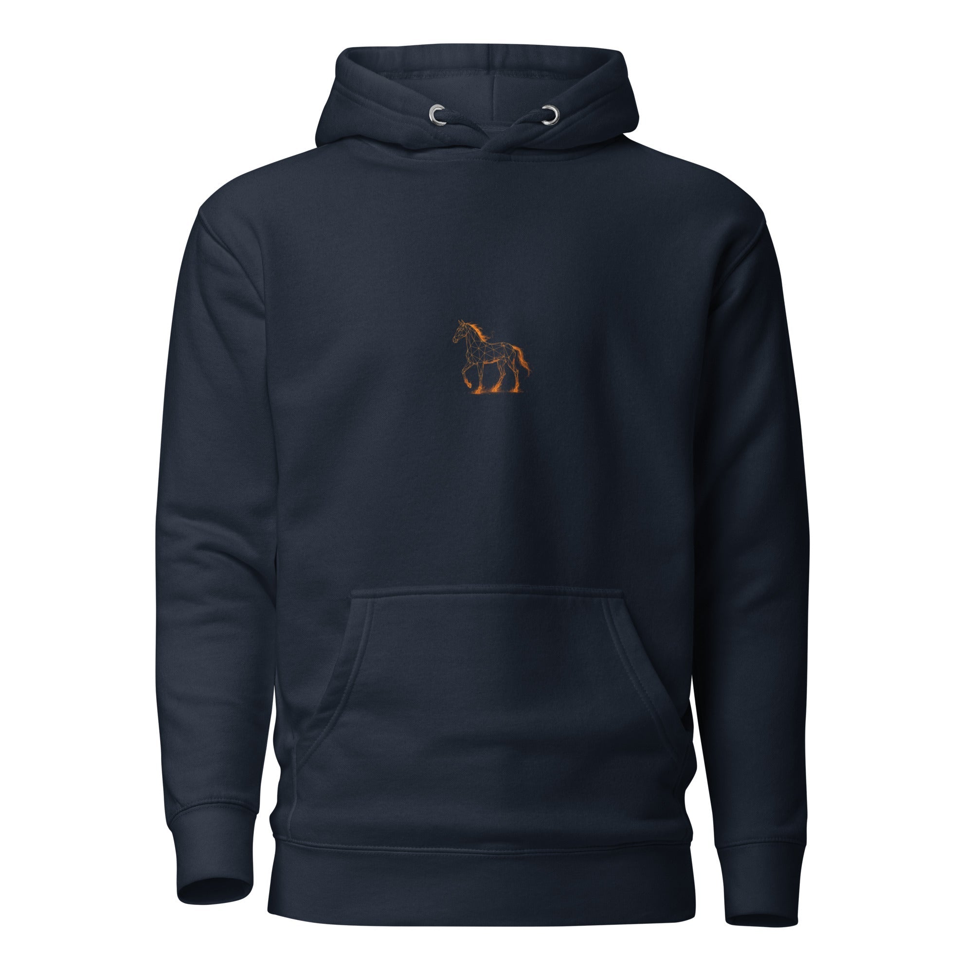 Year of the Fire Horse Unisex Hoodie - Navy Blazer - The Elise Emporium