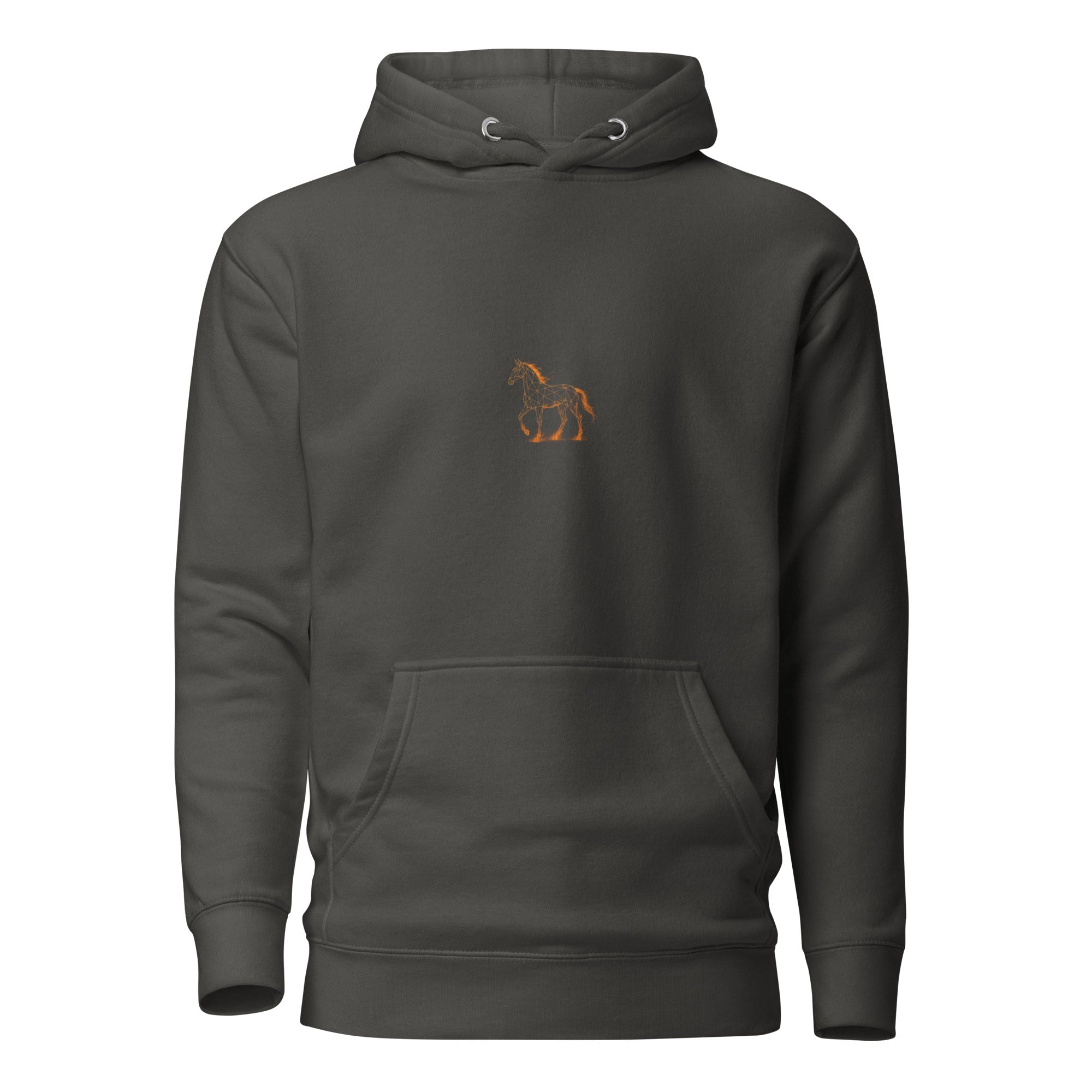 Year of the Fire Horse Unisex Hoodie - Vintage Black - The Elise Emporium